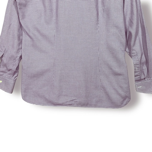 Ted Baker Endurance Mens Shirt Sz L Button Down Purple Contrast Work Casual - Picture 9 of 11